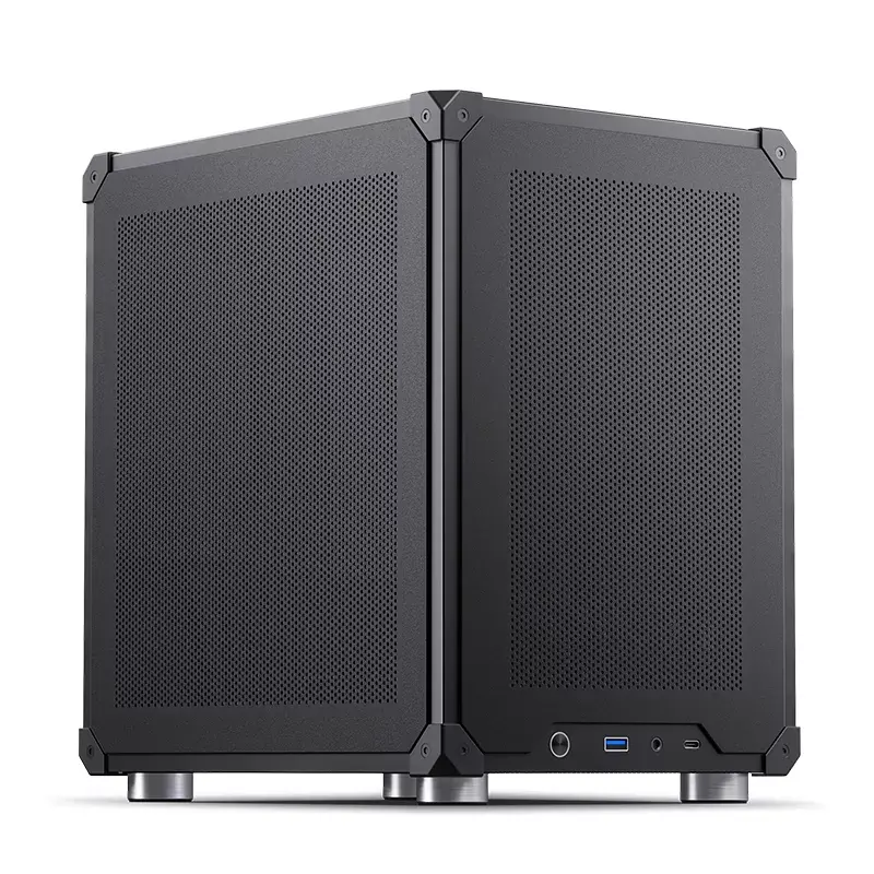 Caixa de PC Jonsbo C6 preto ITX, micro ATX