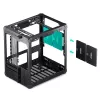 Caixa de PC Jonsbo C6 preto ITX, micro ATX