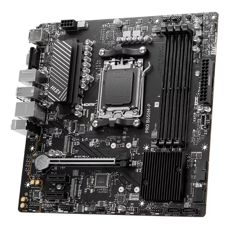 MSI PRO B650M-P Placa-mãe AMD B650 Socket AM5 micro ATX