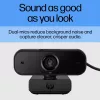HP 430 Webcam FHD, 2 MP, 1920 x 1080 píxeis, Full HD, 60 fps, 85°, Casa