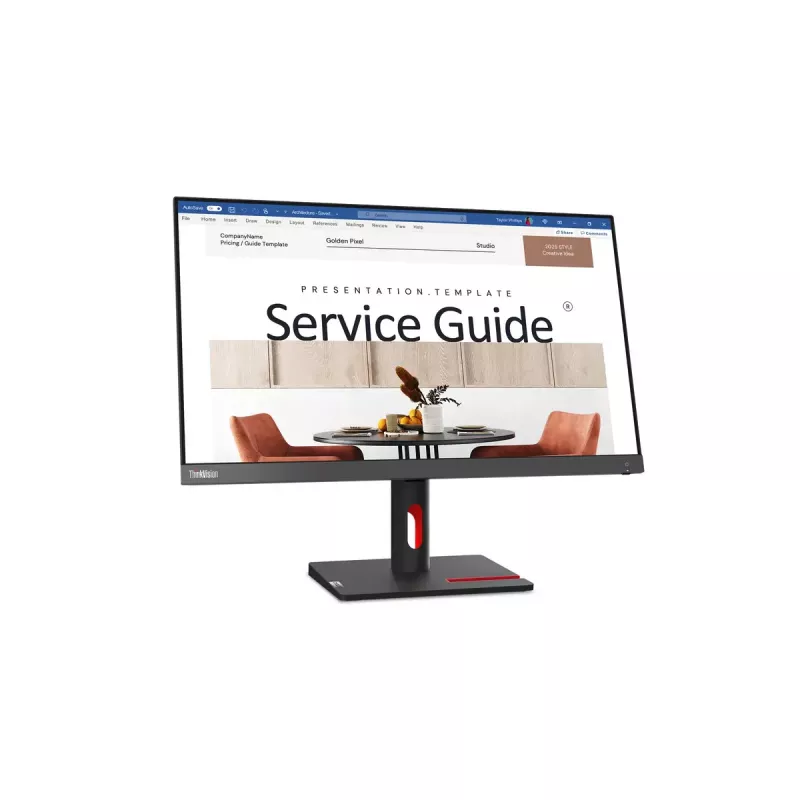 Lenovo ThinkVision S24i-30 Monitor de computador 60,5 cm (23,8 polegadas) 1920 x 1080 píxeis Full HD LED Preto