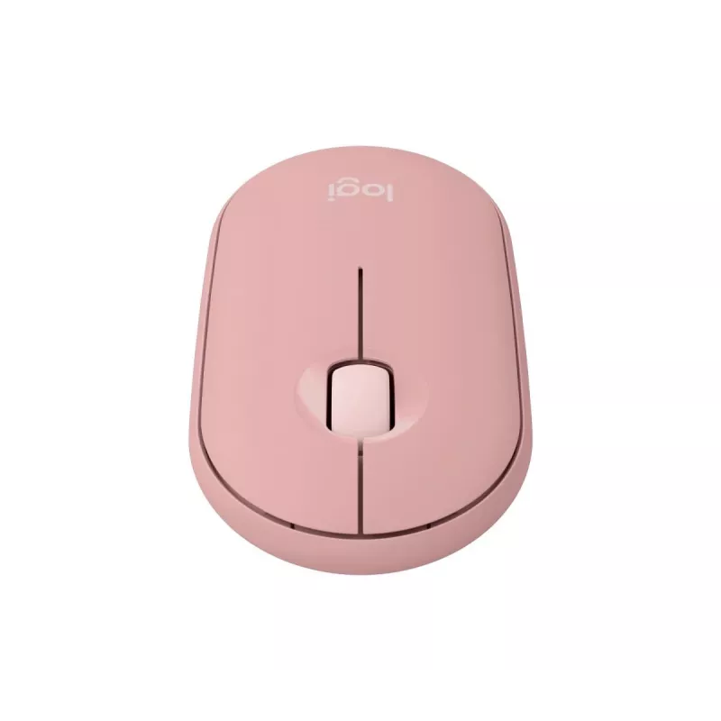 Rato ótico sem fios LOGITECH Pebble 2 M350s rosa
