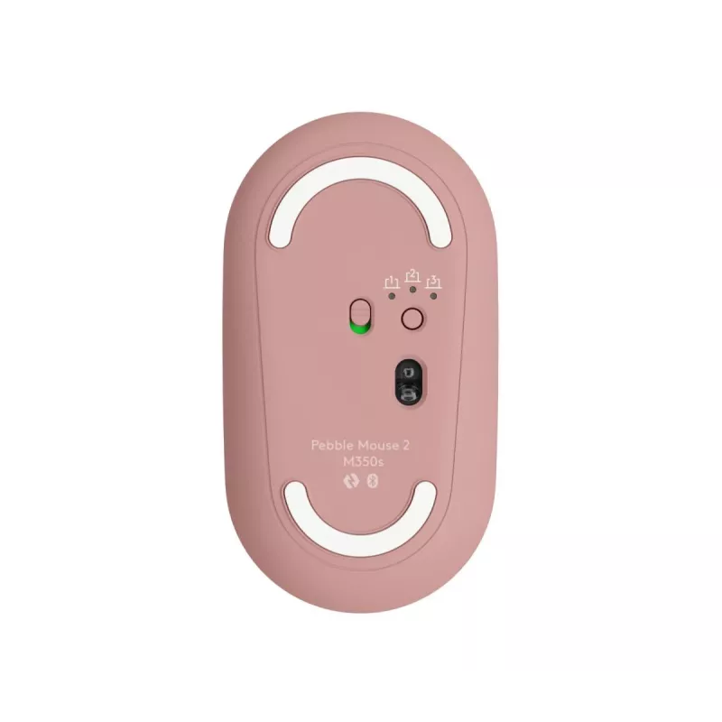 Rato ótico sem fios LOGITECH Pebble 2 M350s rosa