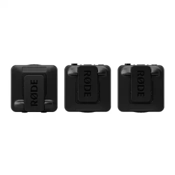 Sistema de microfone lavalier sem fios RØDE Wireless PRO — lavalier omnidirecional, 20–20.000 Hz, bateria de 7 h, alcance de 260 m