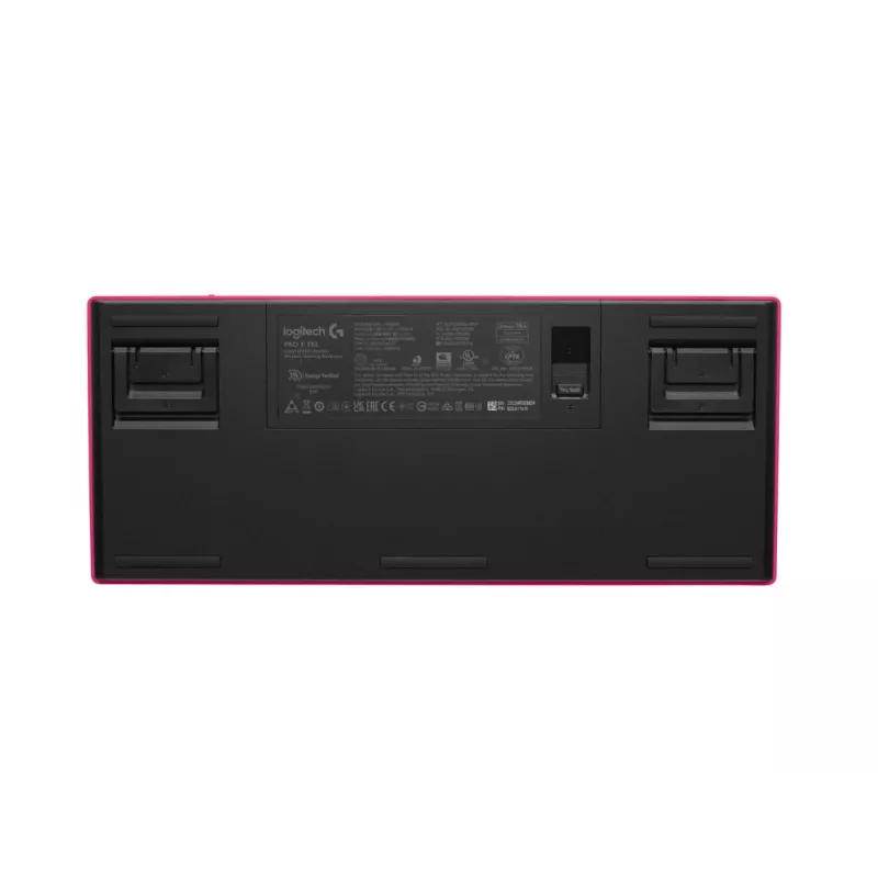 Teclado gaming LOGITECH G Pro X TKL Lightspeed - Bluetooth - rosa US International tátil