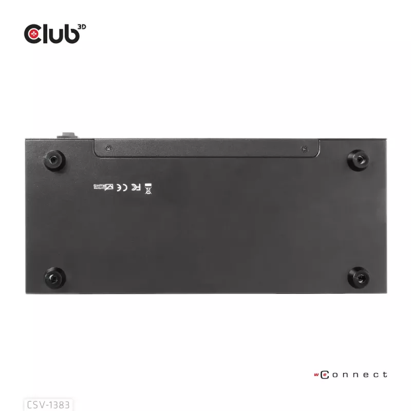 Splitter HDMI CLUB3D 1 para 8 Full 3D e 4K60Hz (600MHz)