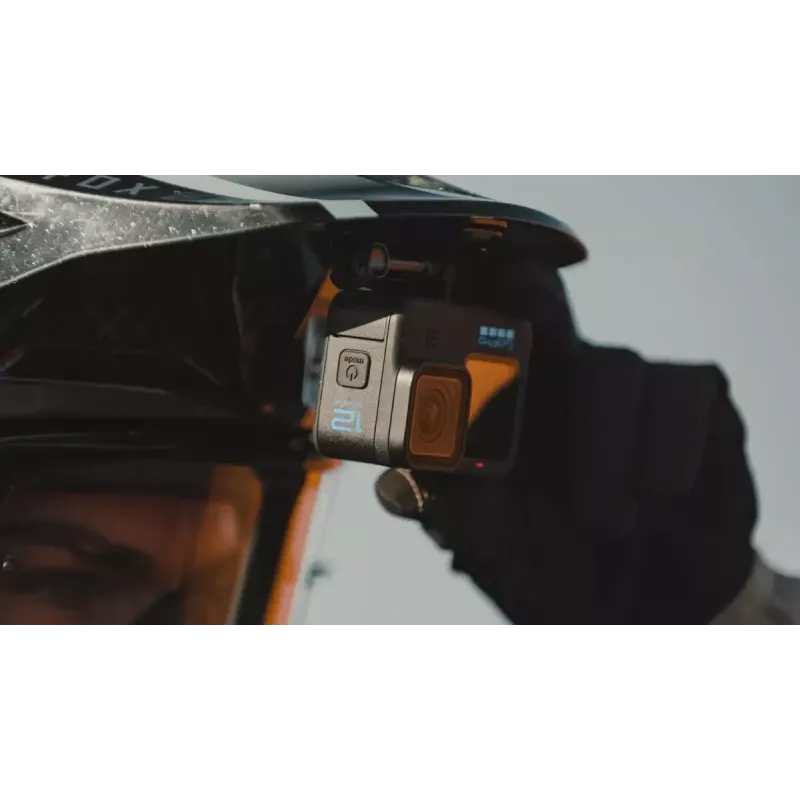 Câmara de ação GoPro HERO12 Black — 5K Ultra HD, 240 fps, 27 MP CMOS, campo de visão de 177°, LCD, MicroSD, Wi‑Fi