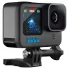 Câmara de ação GoPro HERO12 Black — 5K Ultra HD, 240 fps, 27 MP CMOS, campo de visão de 177°, LCD, MicroSD, Wi‑Fi