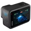 Câmara de ação GoPro HERO12 Black — 5K Ultra HD, 240 fps, 27 MP CMOS, campo de visão de 177°, LCD, MicroSD, Wi‑Fi