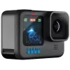 Câmara de ação GoPro HERO12 Black — 5K Ultra HD, 240 fps, 27 MP CMOS, campo de visão de 177°, LCD, MicroSD, Wi‑Fi