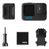Câmara de ação GoPro HERO12 Black — 5K Ultra HD, 240 fps, 27 MP CMOS, campo de visão de 177°, LCD, MicroSD, Wi‑Fi