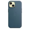 Capa APPLE FineWoven com MagSafe iPhone 15 azul Pacífico