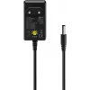 Adaptador AC Goobay 64568 Universal preto 12V 2.25A 1.8m