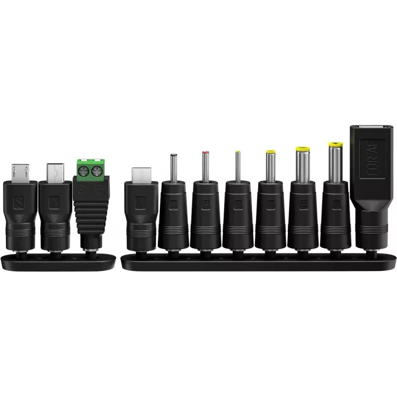 Adaptador AC Goobay 64568 Universal preto 12V 2.25A 1.8m