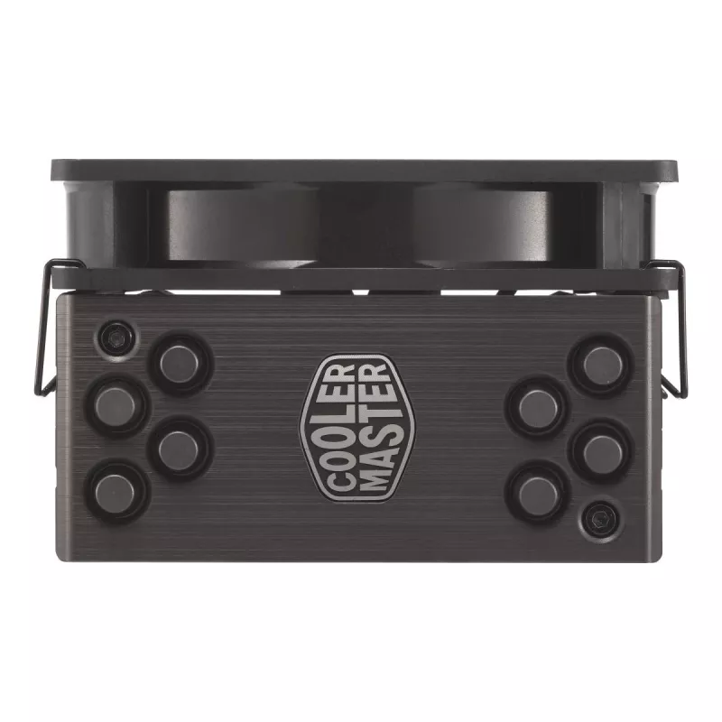 Cooler Master Hyper 212 Black RR-S4KK-25SN-R1 cooler a ar para CPU, ventoinha de 120 mm, 4 tubos de calor, AM4/AM5/LGA1700, preto