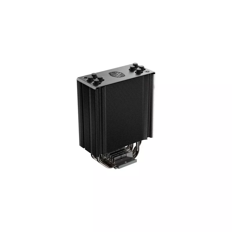 Cooler Master Hyper 212 Black RR-S4KK-25SN-R1 cooler a ar para CPU, ventoinha de 120 mm, 4 tubos de calor, AM4/AM5/LGA1700, preto