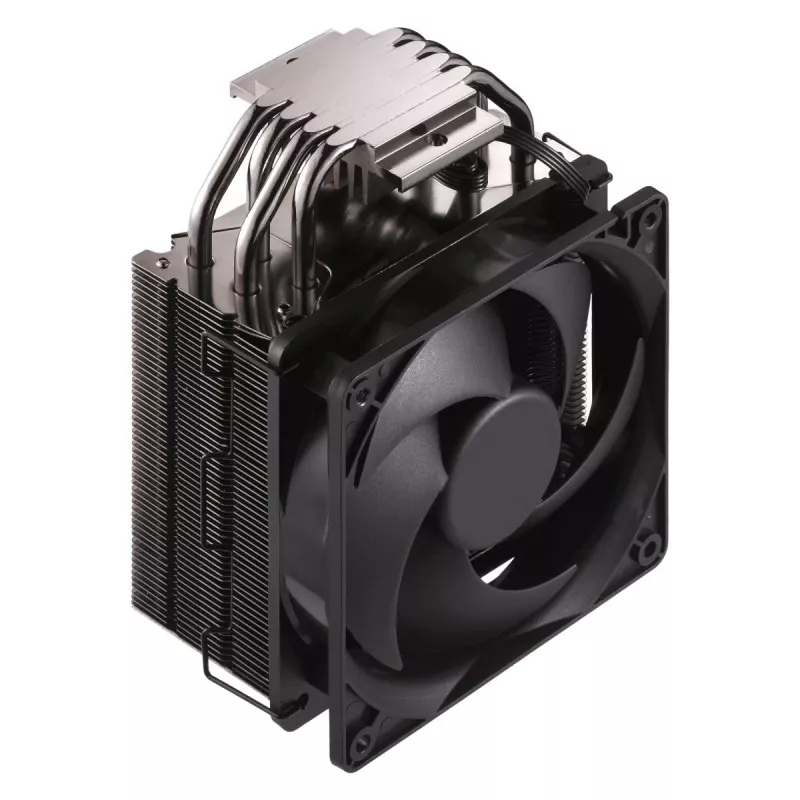 Cooler Master Hyper 212 Black RR-S4KK-25SN-R1 cooler a ar para CPU, ventoinha de 120 mm, 4 tubos de calor, AM4/AM5/LGA1700, preto