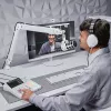 Interface de áudio Rode RodeCaster Duo branco – Consola de podcasting USB de 2 canais com misturador e pré-amplificadores