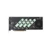 ASUS Hyper M.2 x16 Gen5 Card Adaptador PCIe 5.0 M.2 com refrigeração ativa