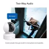 TP-Link Tapo C212 câmara de segurança Wi-Fi orientável, 3 MP (2304x1296), 107,5° na diagonal, Wi-Fi e Ethernet, microSD até 256 GB, para interior, branca