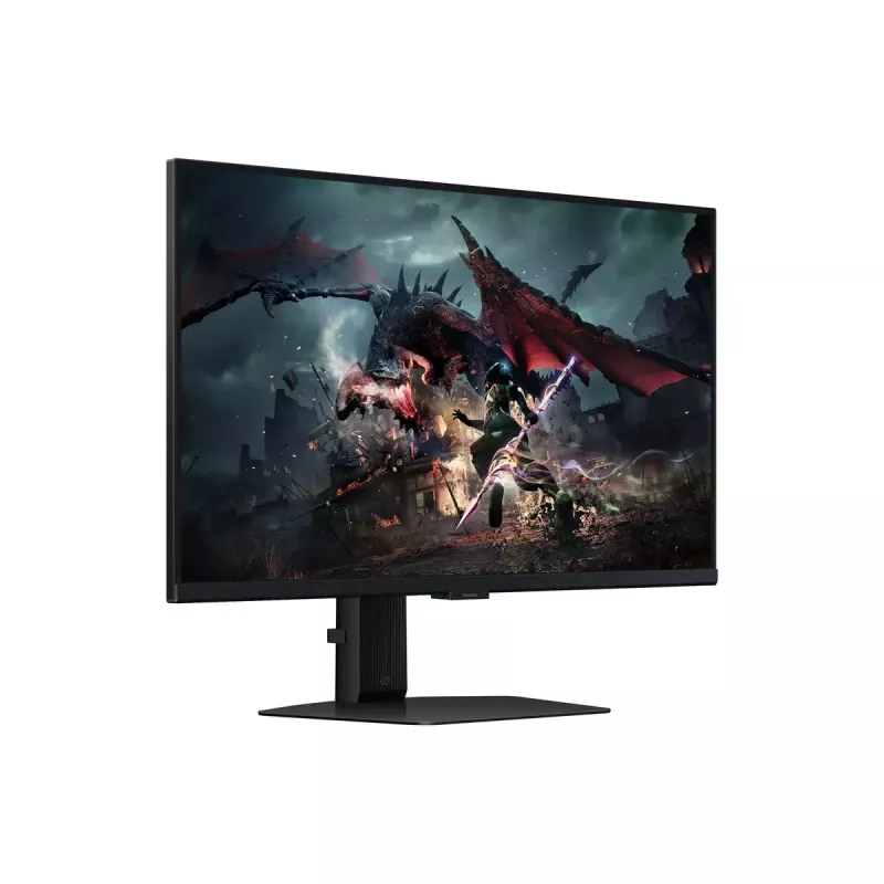 Monitor Samsung G50D 27 inch Quad HD (2560 x 1440) IPS LED, 1 ms, VESA, altura ajustável, preto