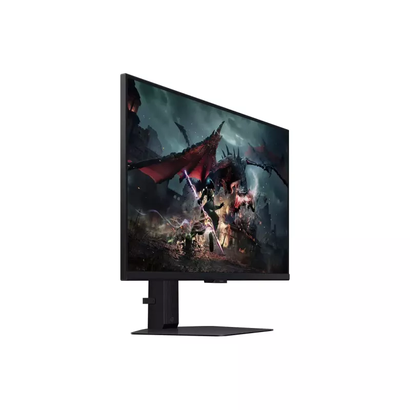 Monitor Samsung G50D 27 inch Quad HD (2560 x 1440) IPS LED, 1 ms, VESA, altura ajustável, preto