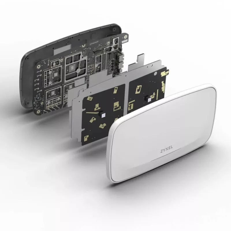 Zyxel WBE660S-EU0101F Ponto de acesso sem fios 11530 Mbit/s Cinzento Power over Ethernet (PoE)