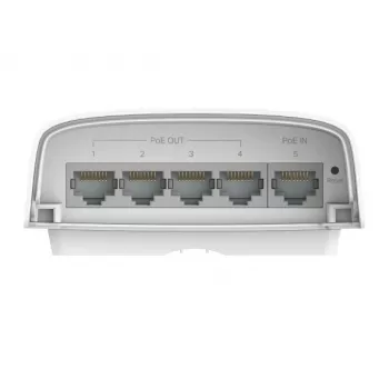TP-Link Omada Switch Smart Gigabit 5 portas com 1 porta PoE++ In e 4 portas PoE+ Out