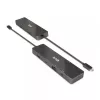 CLUB3D USB3.2 Gen2 Type-C, dock portátil 6-em-1 com duplo ecrã e vídeo USB Type-C 4K60Hz