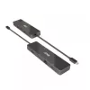 CLUB3D USB3.2 Gen2 Type-C, dock portátil 6-em-1 com duplo ecrã e vídeo USB Type-C 4K60Hz
