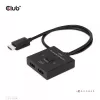 CLUB3D HDMI Switch bidirecional 2-em-1 8K60Hz 4K120Hz CSV-1384