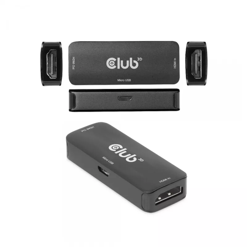 CLUB3D Repetidor HDMI Ativo 4K60Hz F/F