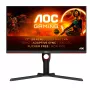 Monitor de computador AOC G3 Q27G3XMN/BK 68,6 cm (27 polegadas) 2560 x 1440 píxeis 2K Ultra HD LED preto, vermelho