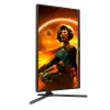 Monitor de computador AOC G3 Q27G3XMN/BK 68,6 cm (27 polegadas) 2560 x 1440 píxeis 2K Ultra HD LED preto, vermelho