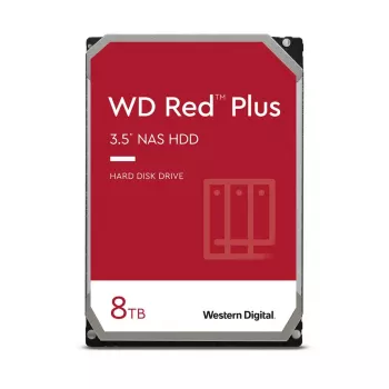 Disco rígido WESTERN DIGITAL – WD Red Plus WD80EFPX – 8 TB – SATA 6 Gbit/s – 3,5 polegadas – 5640 rpm – 256 MB cache