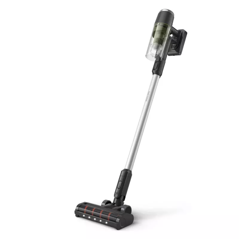 Aspirador vertical Philips XC3033/01 — 25,2 V iões de lítio, sem saco ciclónico, 1,5 kg, aspirador de mão removível, verde/preto