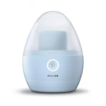 Tira-borbotos Philips GCA2100/20, azul, lâminas de aço inoxidável, a pilhas, 90 min de autonomia