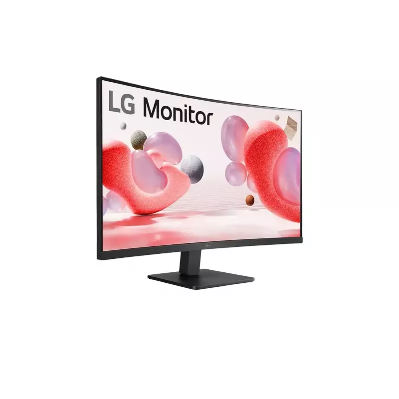 Monitor LG 32MR50C-B, 31,5 polegadas Full HD (1920 x 1080), painel VA curvo, 5 ms, 250 cd/m², contraste 3000:1, ângulo de visão 178°, preto