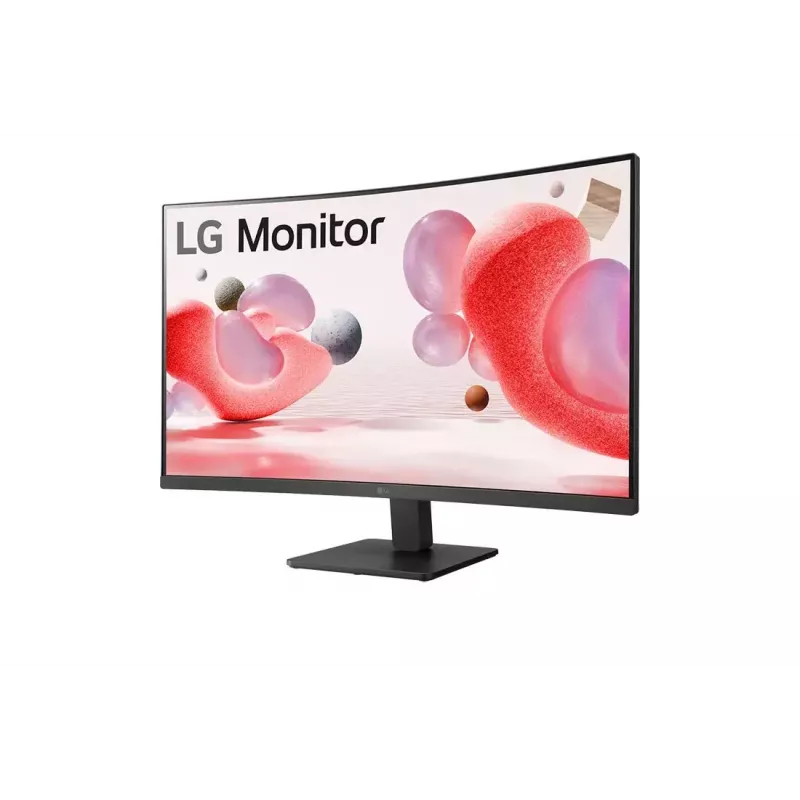 Monitor LG 32MR50C-B, 31,5 polegadas Full HD (1920 x 1080), painel VA curvo, 5 ms, 250 cd/m², contraste 3000:1, ângulo de visão 178°, preto
