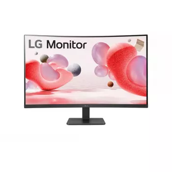 Monitor LG 32MR50C-B, 31,5 polegadas Full HD (1920 x 1080), painel VA curvo, 5 ms, 250 cd/m², contraste 3000:1, ângulo de visão 178°, preto