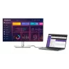 Monitor de computador DELL UltraSharp U2724DE 68,6 cm (27 polegadas) 2560 x 1440 píxeis Quad HD LCD preto, prateado