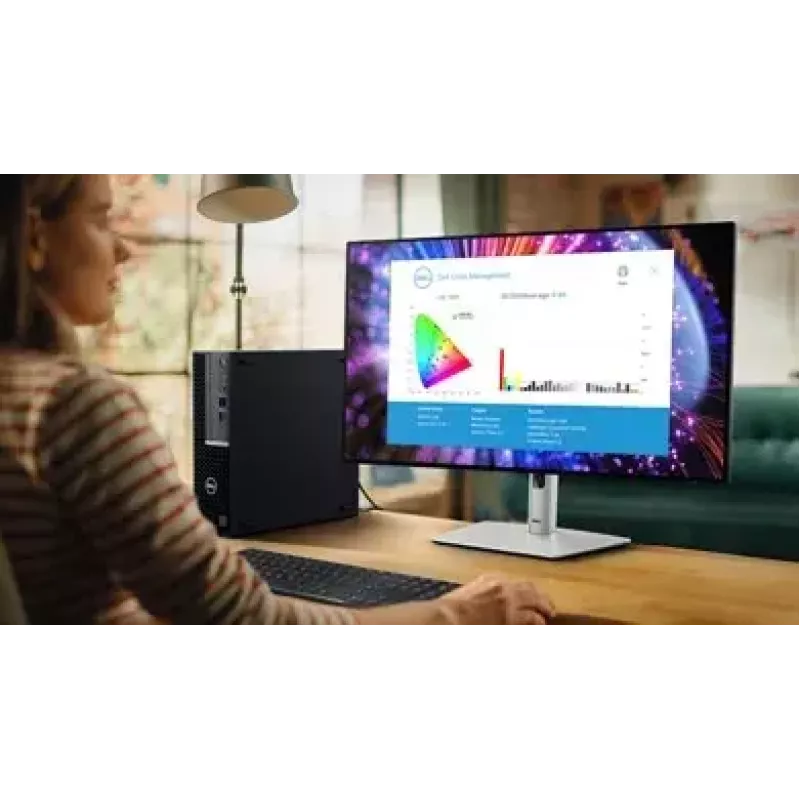 Monitor de computador DELL UltraSharp U2724DE 68,6 cm (27 polegadas) 2560 x 1440 píxeis Quad HD LCD preto, prateado