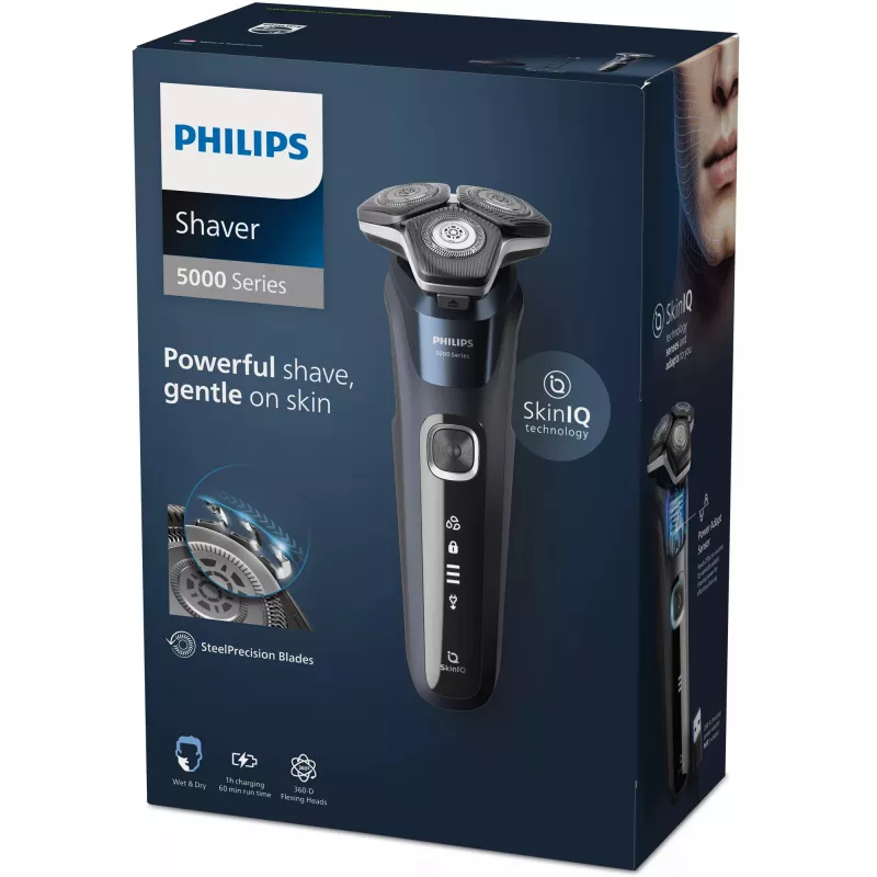 Máquina de barbear Philips SHAVER Series 5000 S5885/25 húmido e a seco