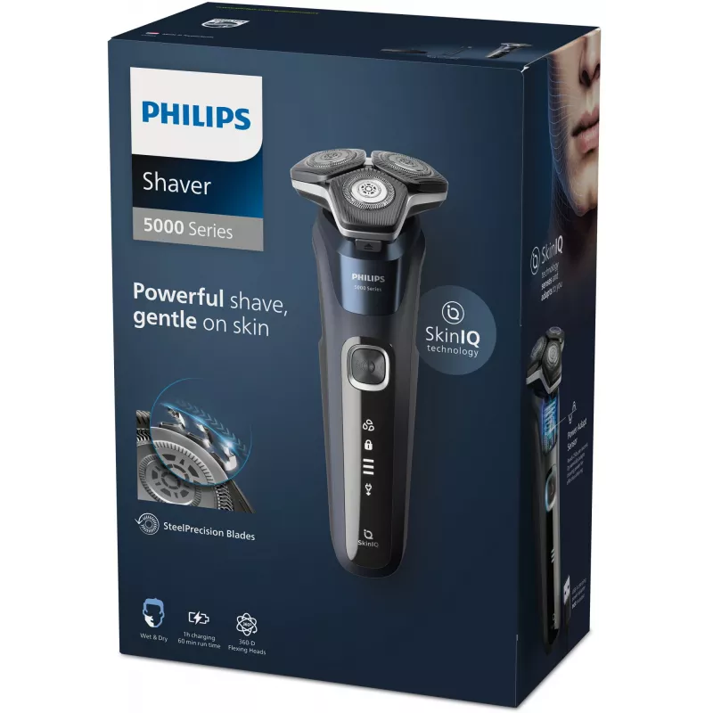Máquina de barbear Philips SHAVER Series 5000 S5885/25 húmido e a seco