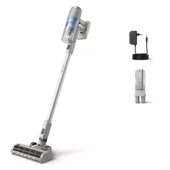 Aspirador vertical Philips XC2011/01 — sem fios 21,6 V Li-Ion, 40 min de autonomia, sem saco, Turbo, LED, 1,5 kg