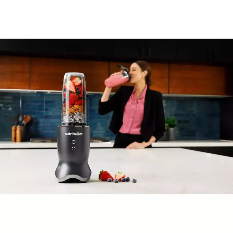 NutriBullet NB1206DGCC liquidificadora de mesa 0,9 L 1200 W preto, transparente