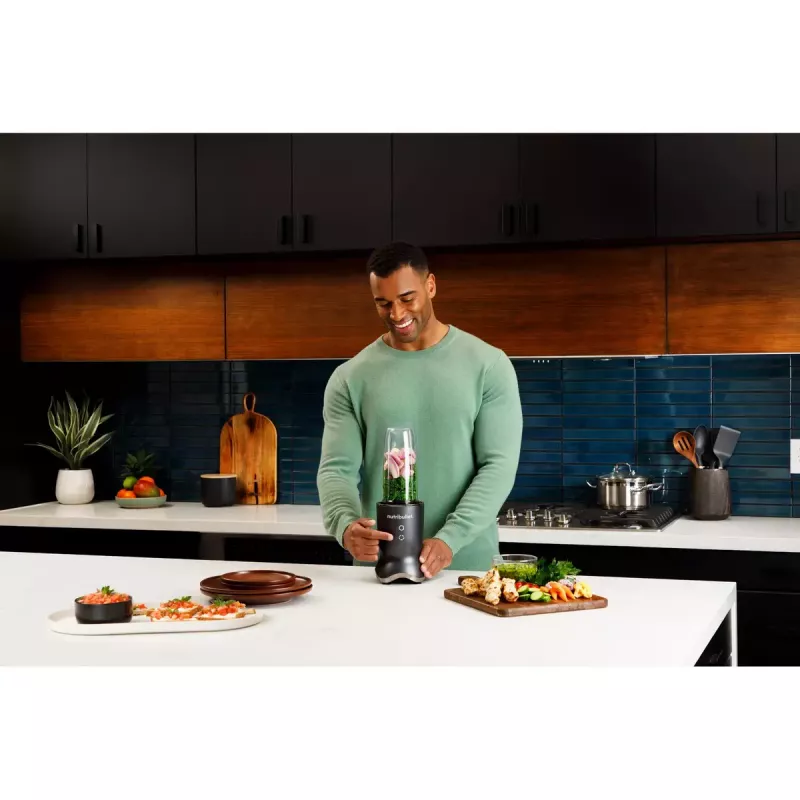 NutriBullet NB1206DGCC liquidificadora de mesa 0,9 L 1200 W preto, transparente