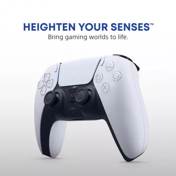 Comando Sony DualSense Wireless Controller V2 – PlayStation 5, Bluetooth/USB, USB-C, bateria integrada, branco
