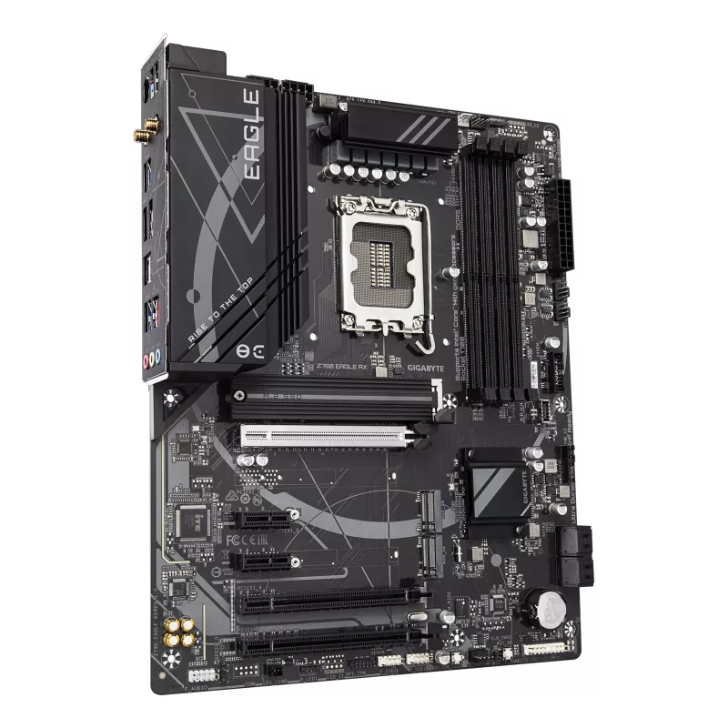 Placa-mãe GIGABYTE Z790 EAGLE AX — Intel LGA1700 ATX, Z790, DDR5, 4x DIMM, Wi-Fi 6E, LAN 2.5Gb