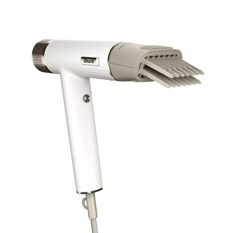 Multistyler Shark HD333EU modelador de cabelo 1700 W, branco, 3 acessórios, ajustável 65–100 °C